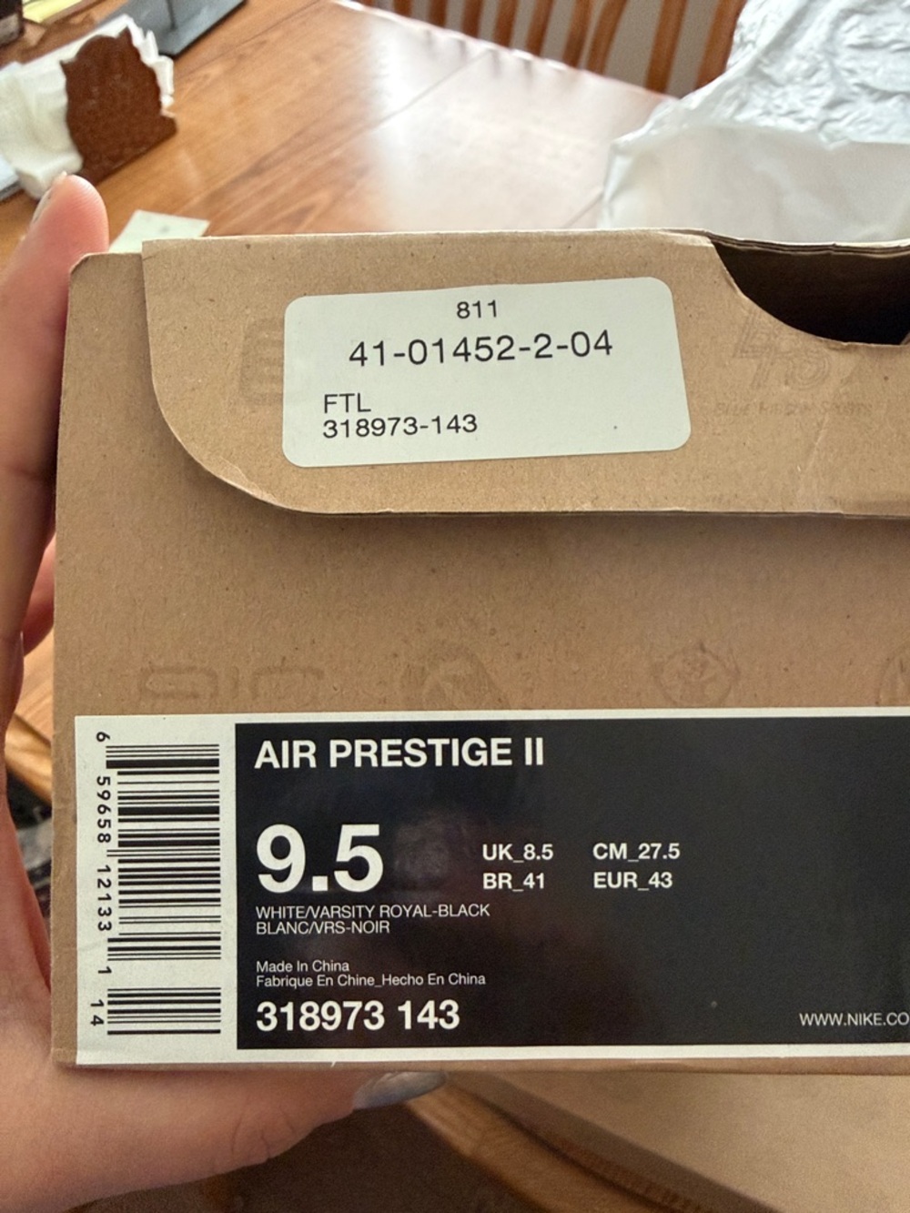 Vintage Nike Air Prestige II - Picture 2 of 9